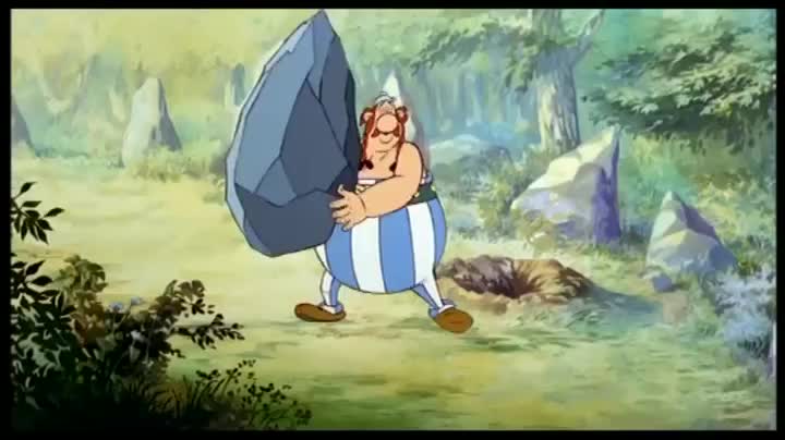 Extrait vidéo du film  Astérix et le Coup du menhir