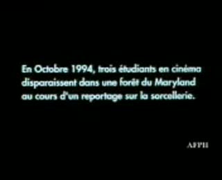 Extrait vidéo du film  Le Projet Blair witch