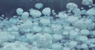 Un extrait du film  Ponyo sur la falaise
