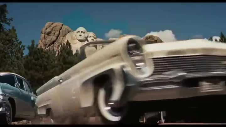 Un extrait du film  La Mort aux trousses