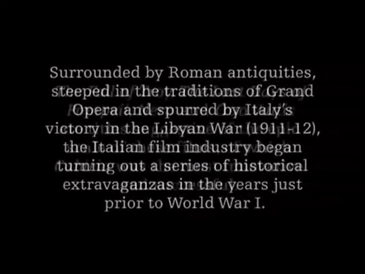 Extrait vidéo du film  Cabiria