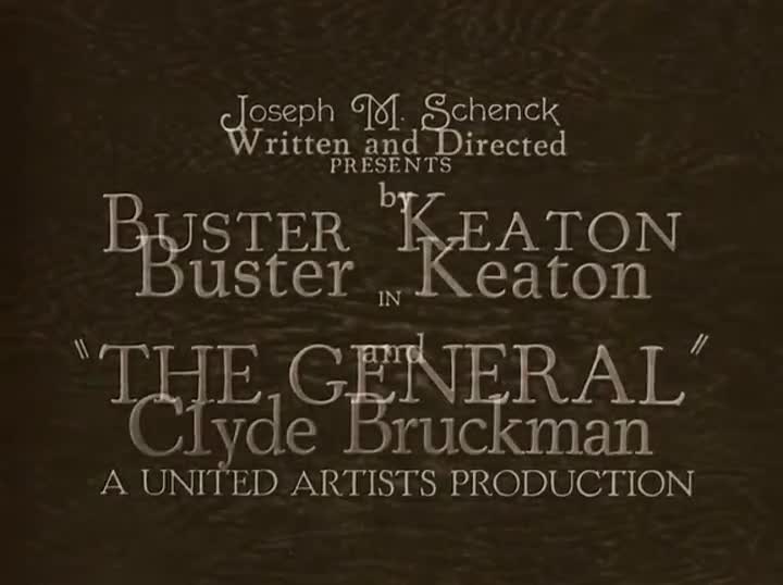 Un extrait du film  Le Mécano de la Générale