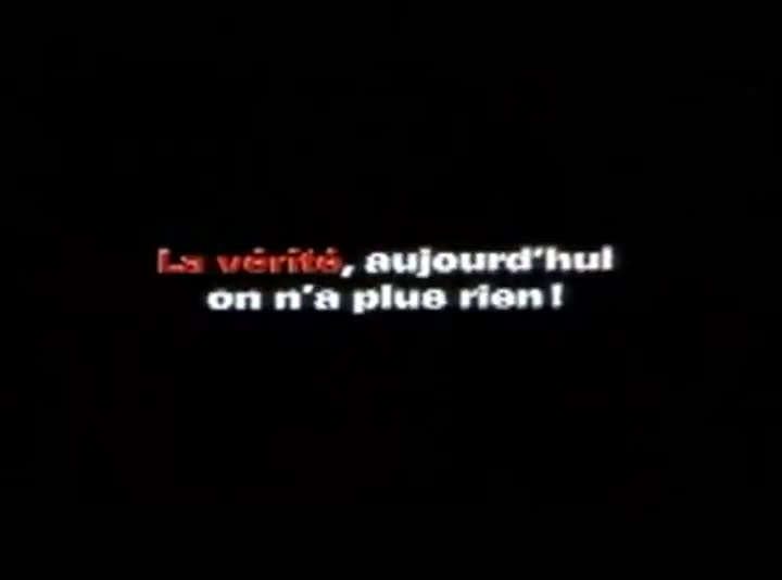 Extrait vidéo du film  La Vérite si je mens ! 2