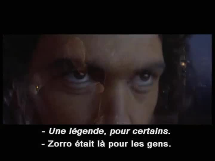 Extrait vidéo du film  Le Masque de Zorro