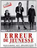 Erreur De Jeunesse