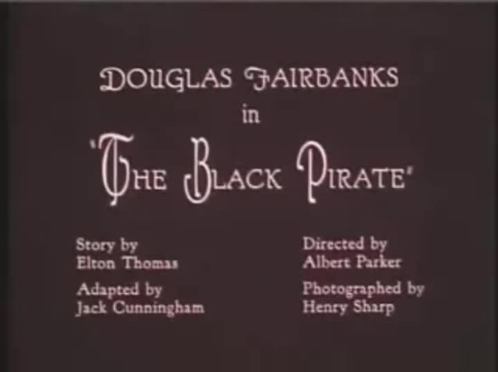 Extrait vidéo du film  Le Pirate noir