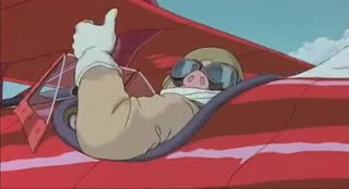 Un extrait du film  Porco Rosso
