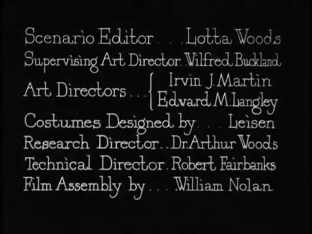 Un extrait du film  Robin des Bois