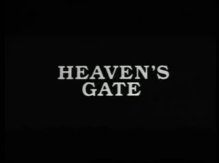 Un extrait du film  La porte du paradis