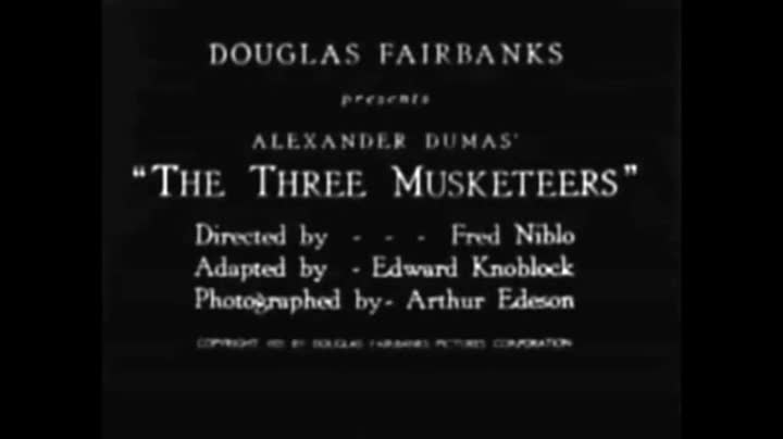 Extrait vidéo du film  Les Trois Mousquetaires