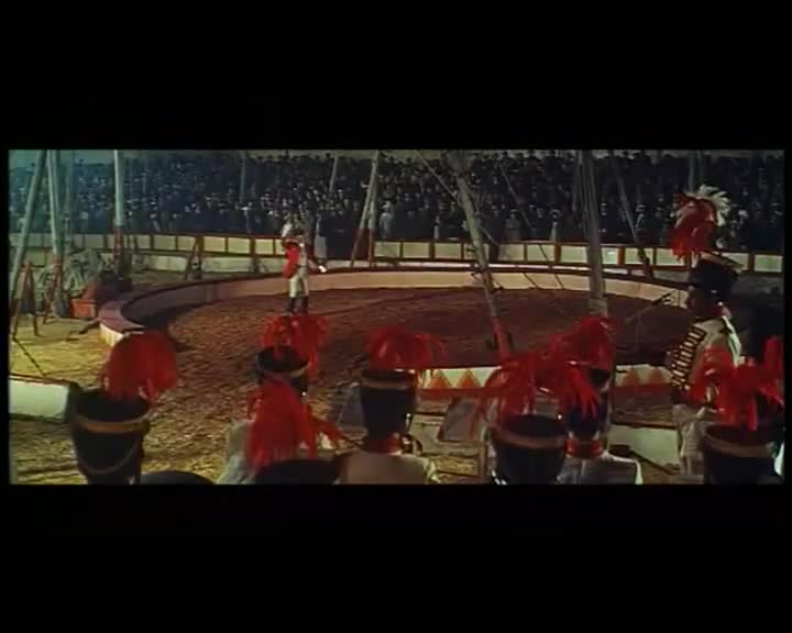 Un extrait du film  Le Plus Grand Cirque du monde