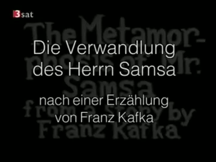 Extrait vidéo du film  La metamorphose de M. Samsa