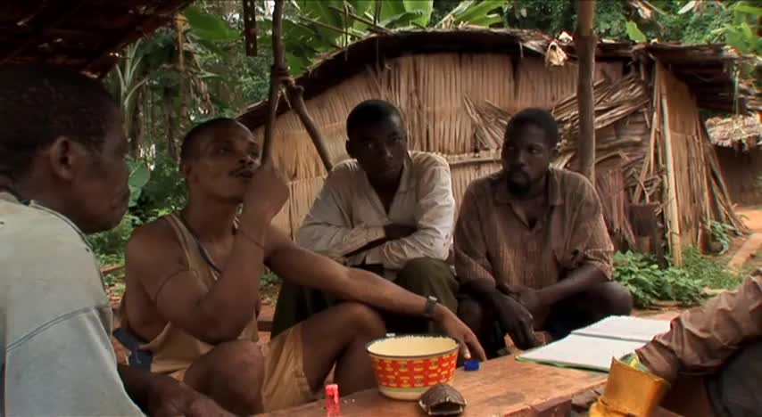 Un extrait du film  L hypothèse du Mokélé-M Bembé