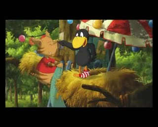 Un extrait du film  Petit Corbeau
