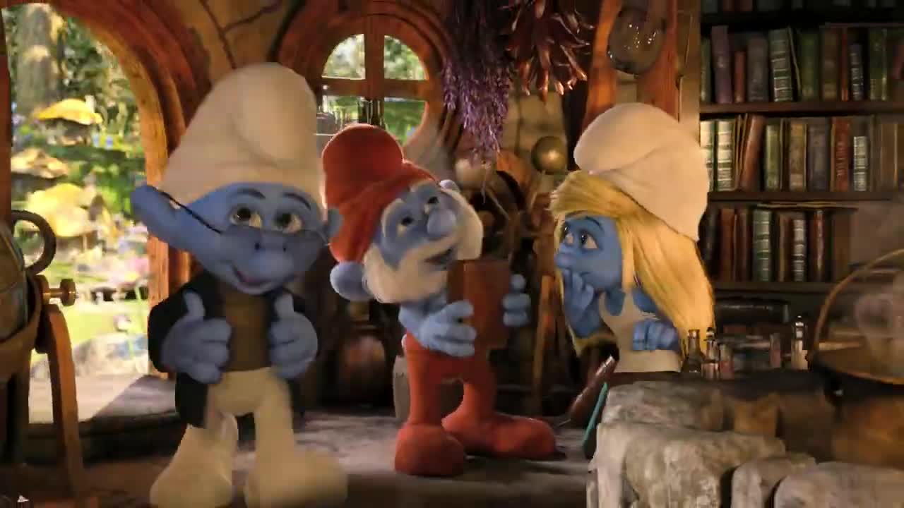 Extrait vidéo du film  Les Schtroumpfs 2