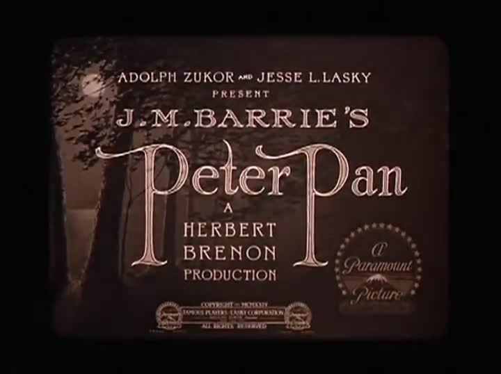 Extrait vidéo du film  Peter Pan