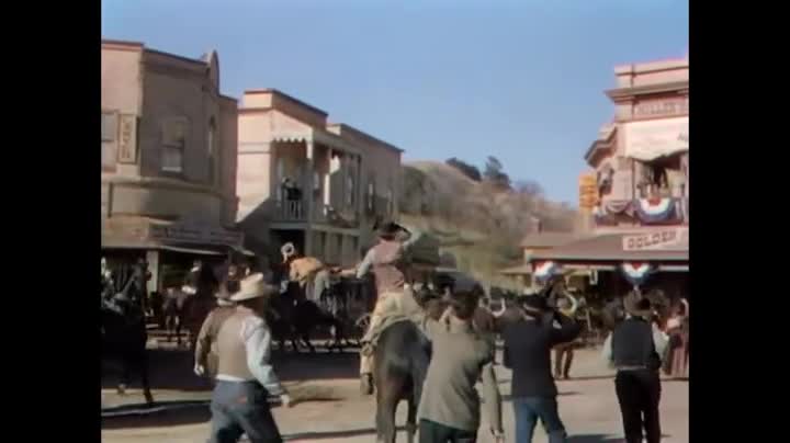 Extrait vidéo du film  La blonde du Far-West