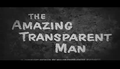 Extrait vidéo du film  L Incroyable homme invisible
