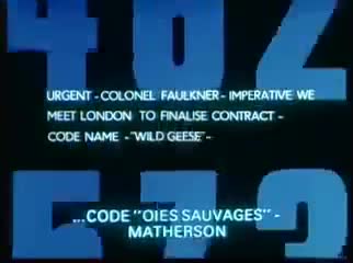 Extrait vidéo du film  Les Oies sauvages