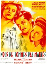 voir la fiche complète du film : Nous ne sommes pas mariés