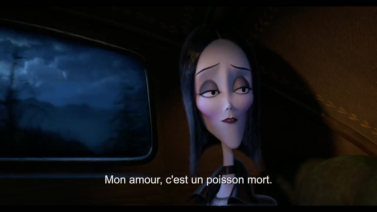 Un extrait du film  La Famille Addams