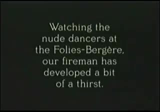 Extrait vidéo du film  Le Pompier des Folies Bergères