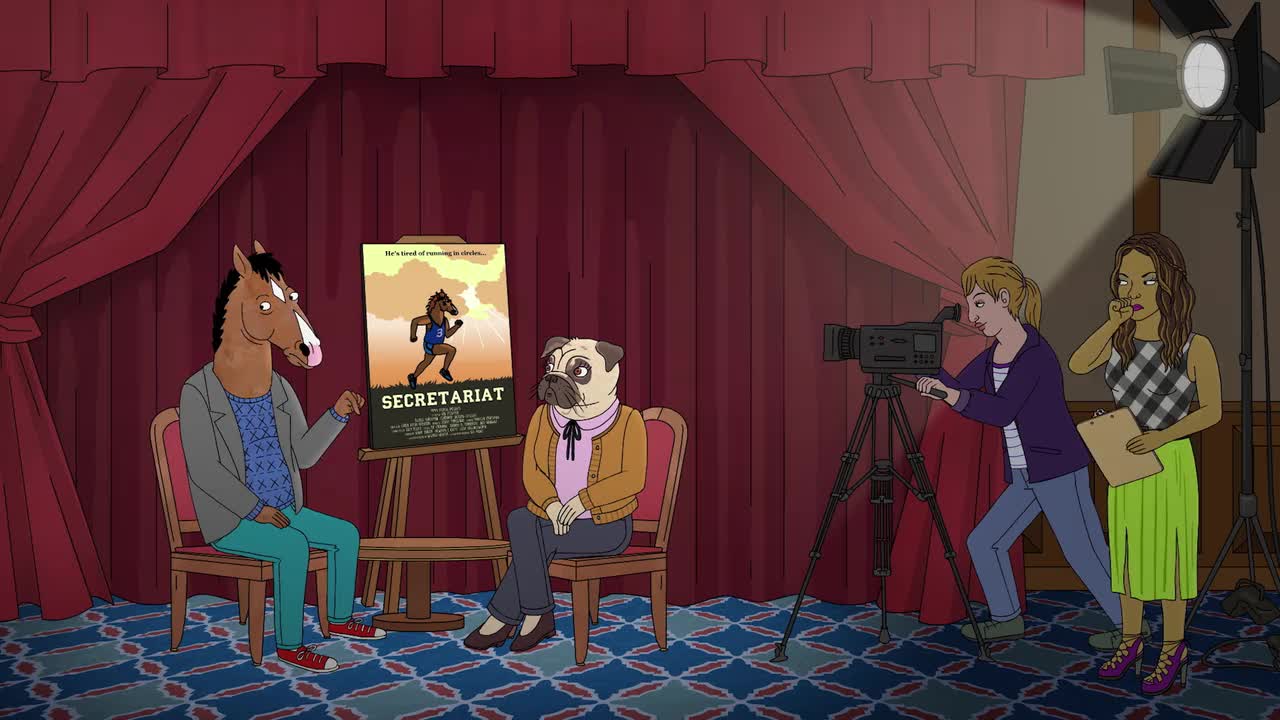 Un extrait de la série  Bojack horseman