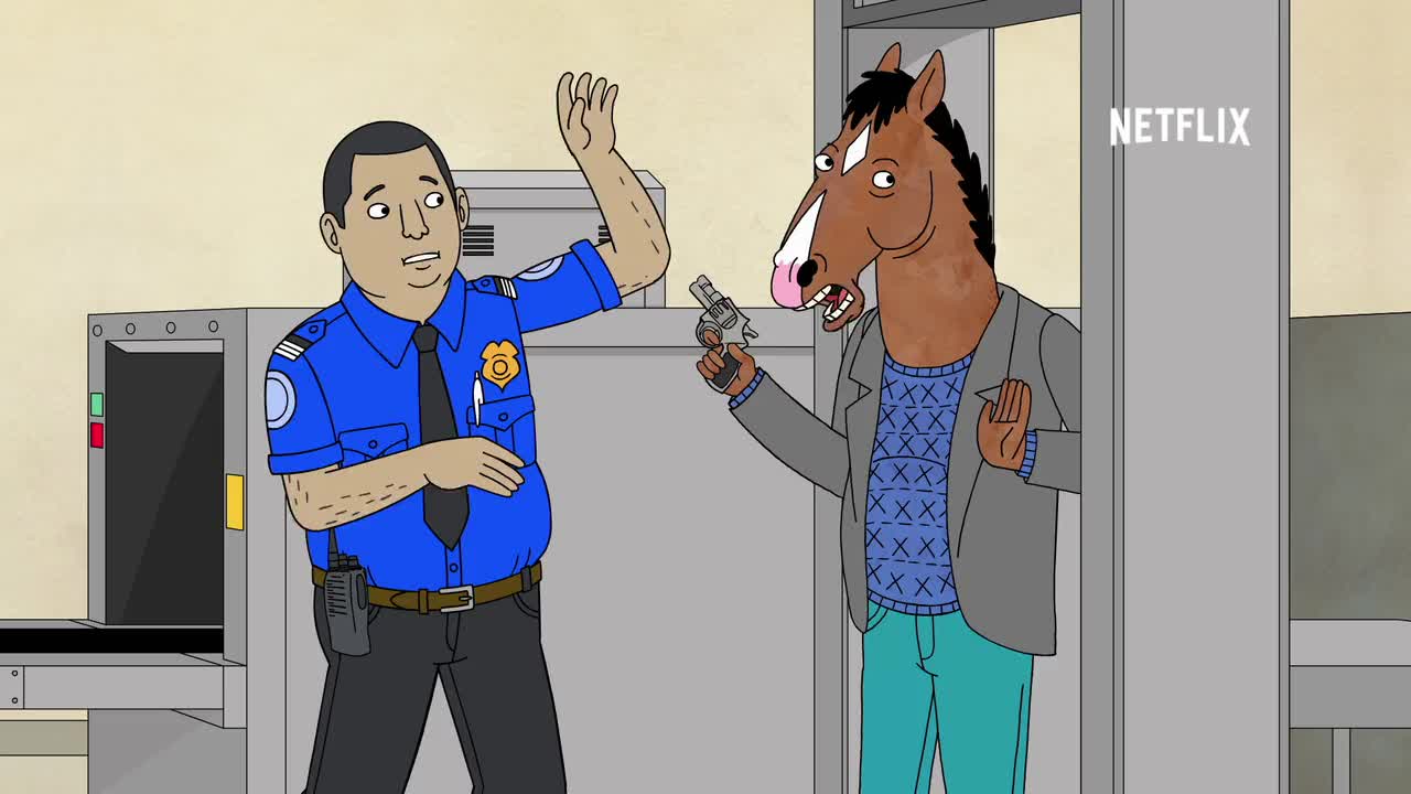 Un extrait de la série  Bojack horseman