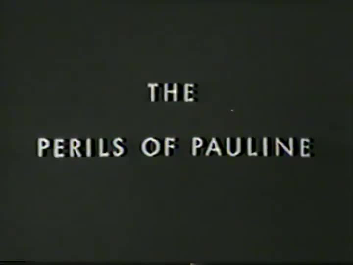 Un extrait du film  The Perils of Pauline