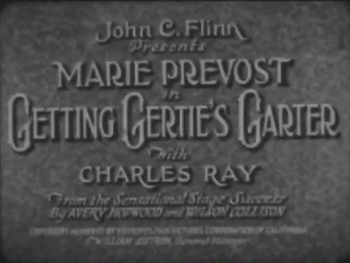 Extrait vidéo du film  Getting Gertie s Garter