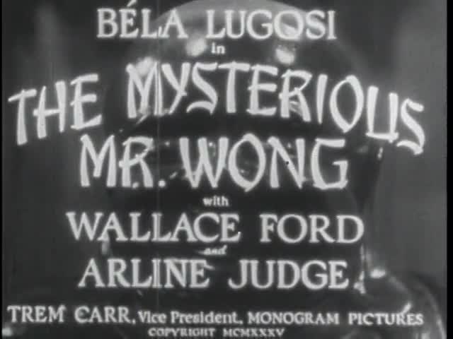 Extrait vidéo du film  The Mysterious Mr. Wong