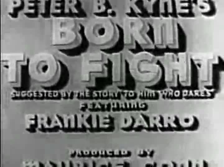 Un extrait du film  Born to Fight