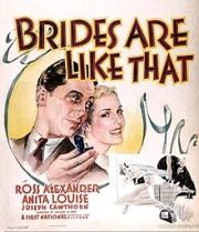 Brides Are Like That