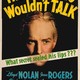 photo du film The Man Who Wouldn't Talk