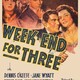 photo du film Weekend for Three
