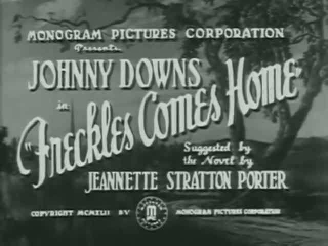 Extrait vidéo du film  Freckles Comes Home