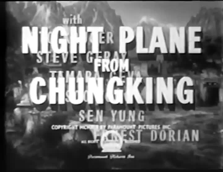 Extrait vidéo du film  Night Plane from Chungking