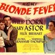 photo du film Blonde Fever
