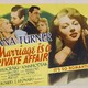 photo du film Le mariage... une affaire privée