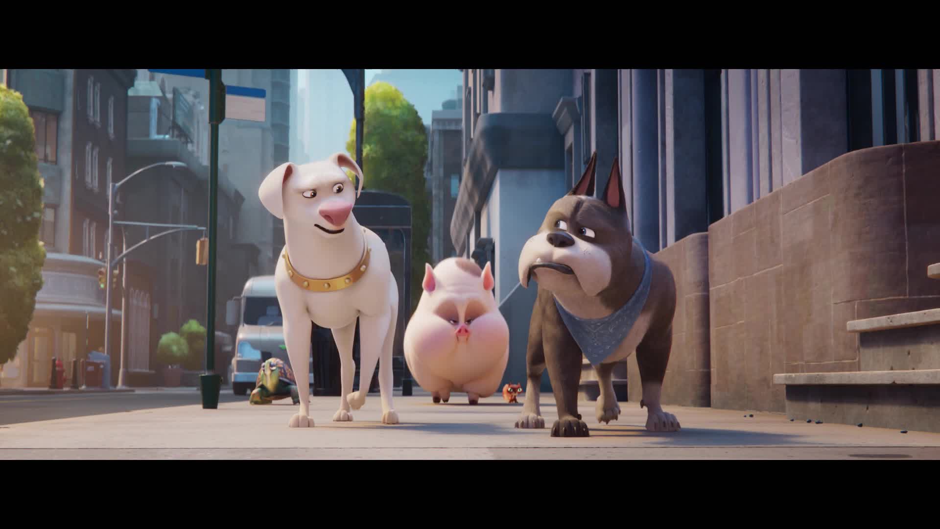 Un extrait du film  Krypto et les super-animaux