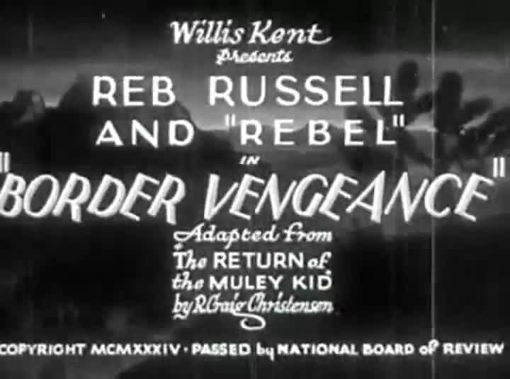 Un extrait du film  Border Vengeance