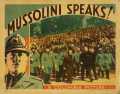 voir la fiche complète du film : Mussolini Speaks