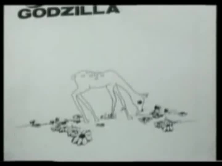 Extrait vidéo du film  Bambi Meets Godzilla