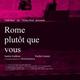 photo du film Rome Plutôt Que Vous