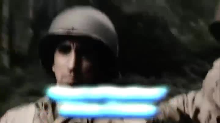 Un extrait de la série  Frères d armes