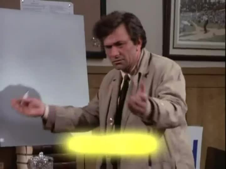 Un extrait de la série  Columbo