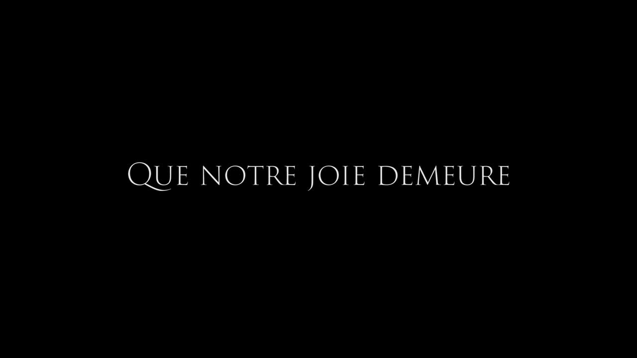 Extrait vidéo du film  Que notre joie demeure