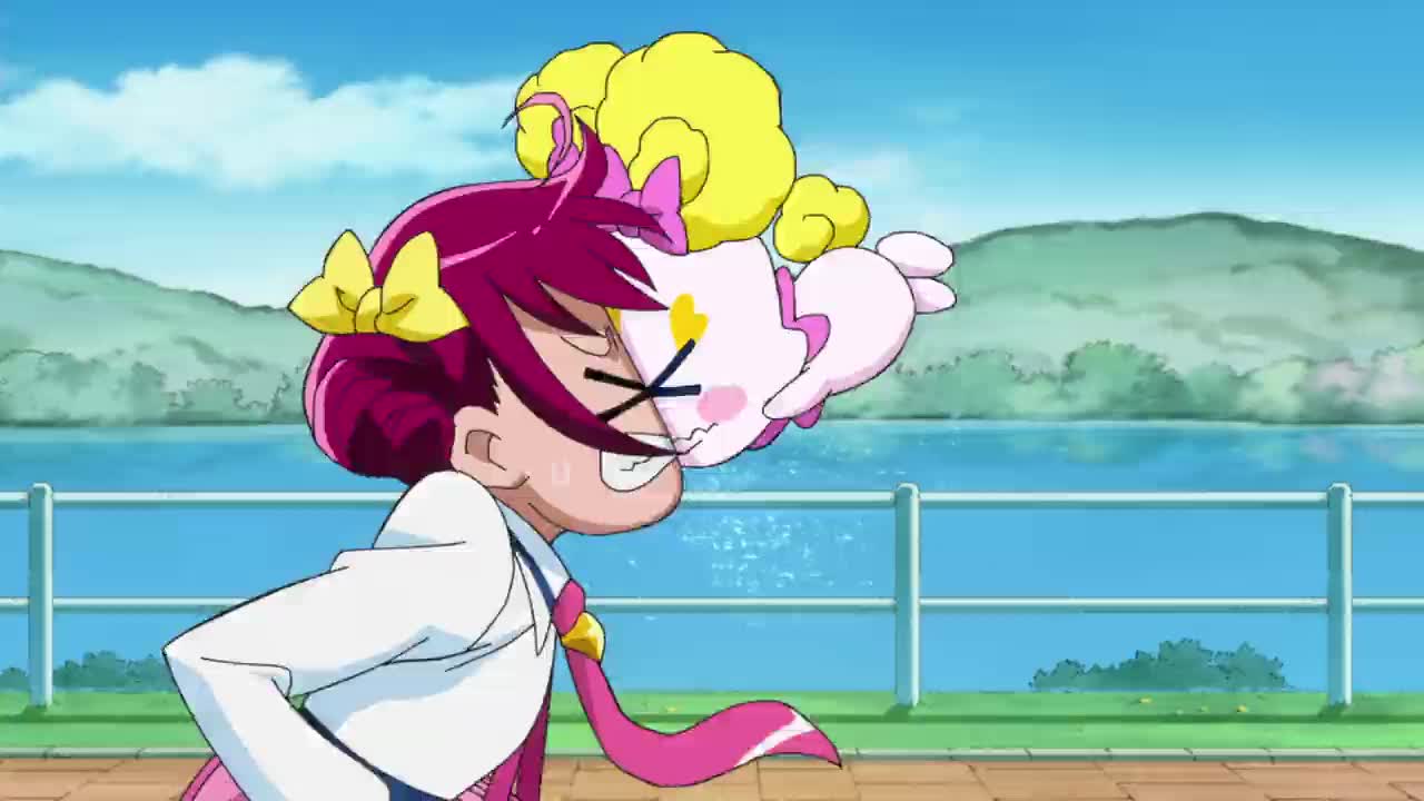 Un extrait de la série  Glitter force