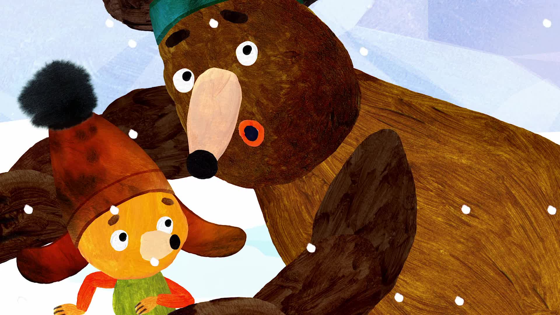 Extrait vidéo du film  Les Ours gloutons au Pôle Nord