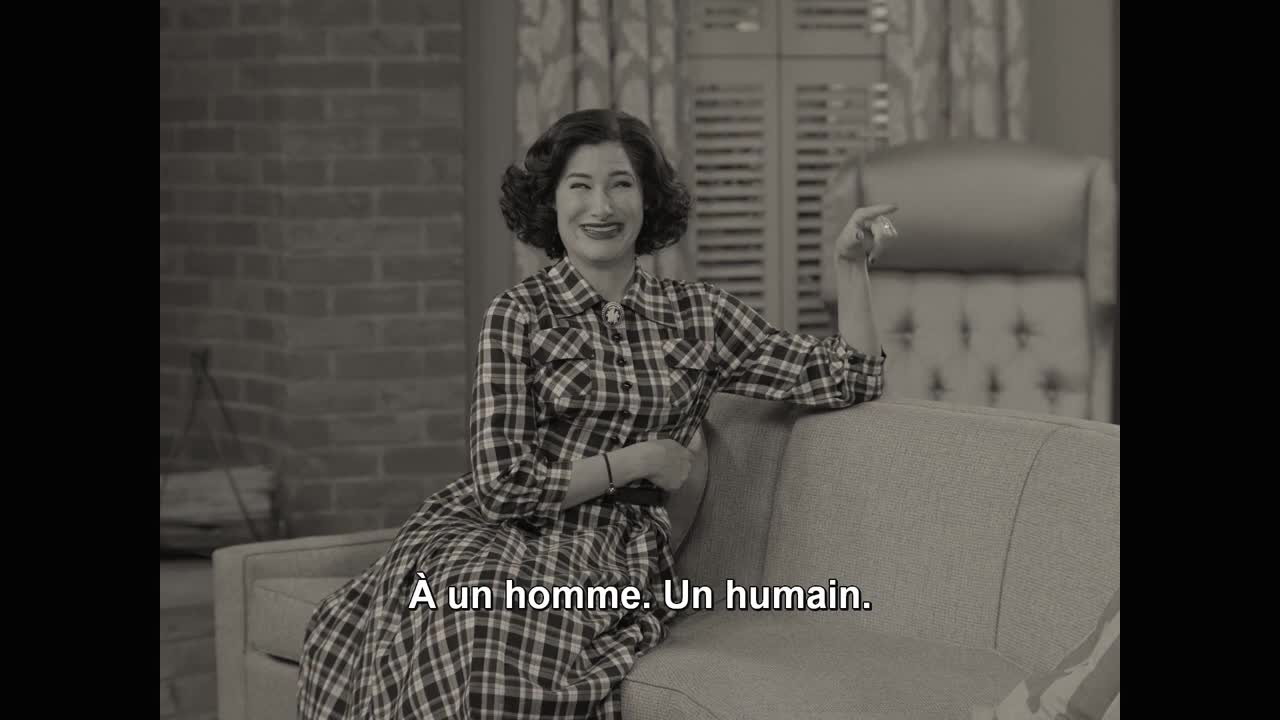 Un extrait de la série  WandaVision